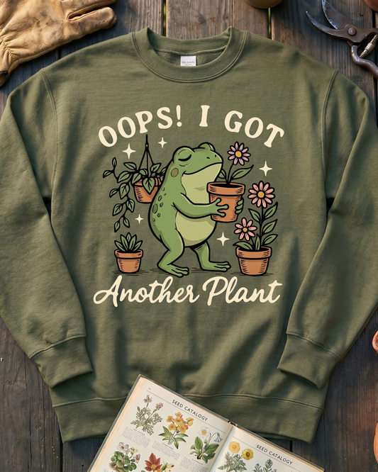 Frog Plant Lover Sweatshirt