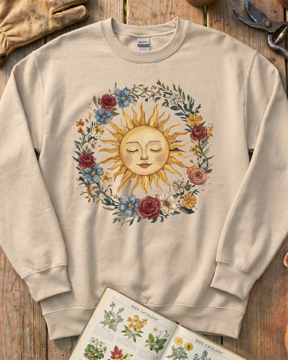 Floral Sun Sweatshirt