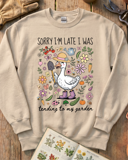 Goose Gardening Sweatshirt