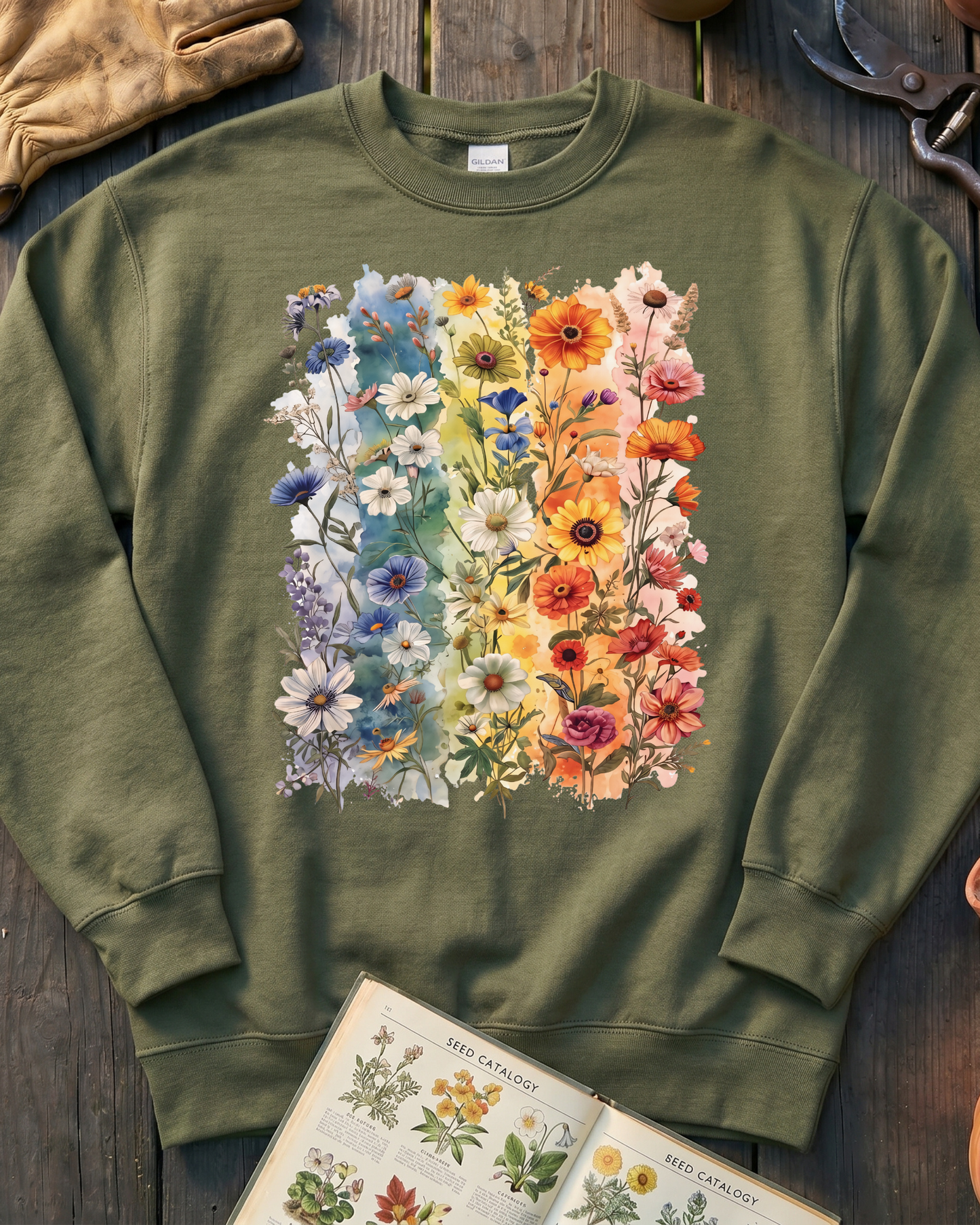 Wildflower Meadow Botanical Sweatshirt