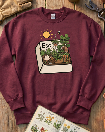 Plant Escape Mode Sweatshirt