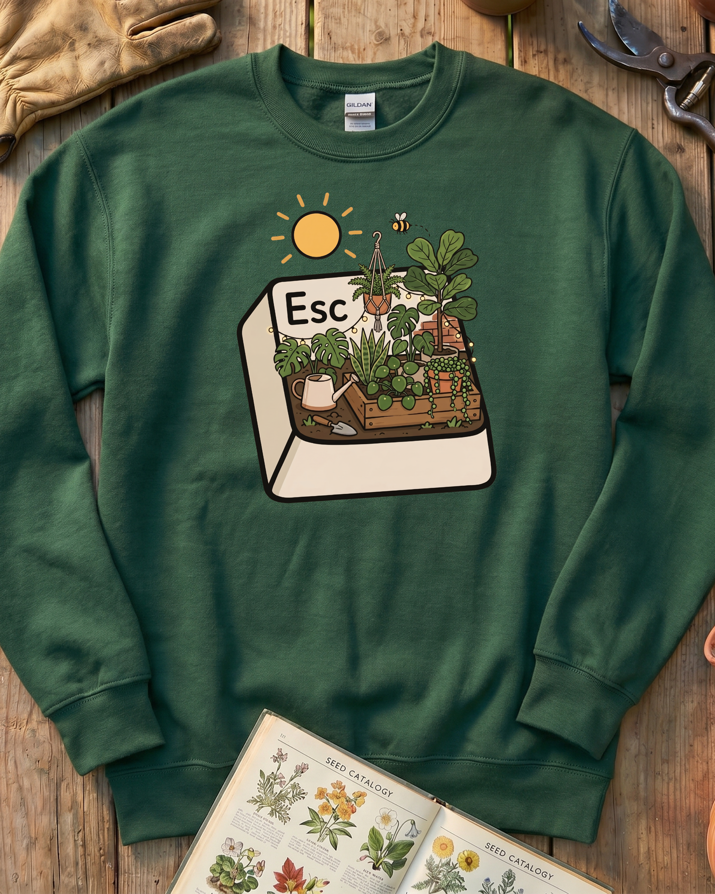 Plant Escape Mode Sweatshirt