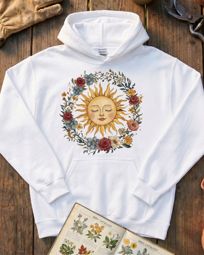 Floral Sun Hoodie