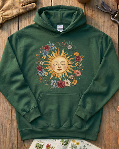 Floral Sun Hoodie