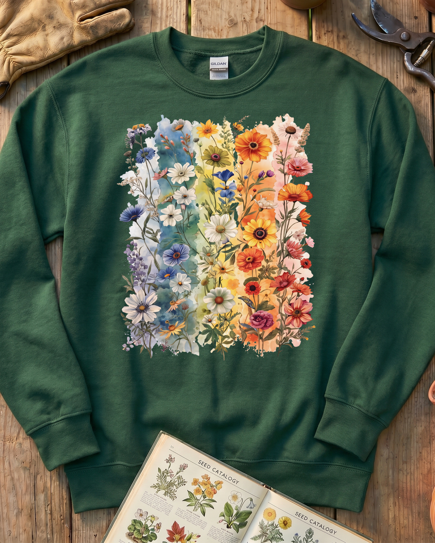 Wildflower Meadow Botanical Sweatshirt