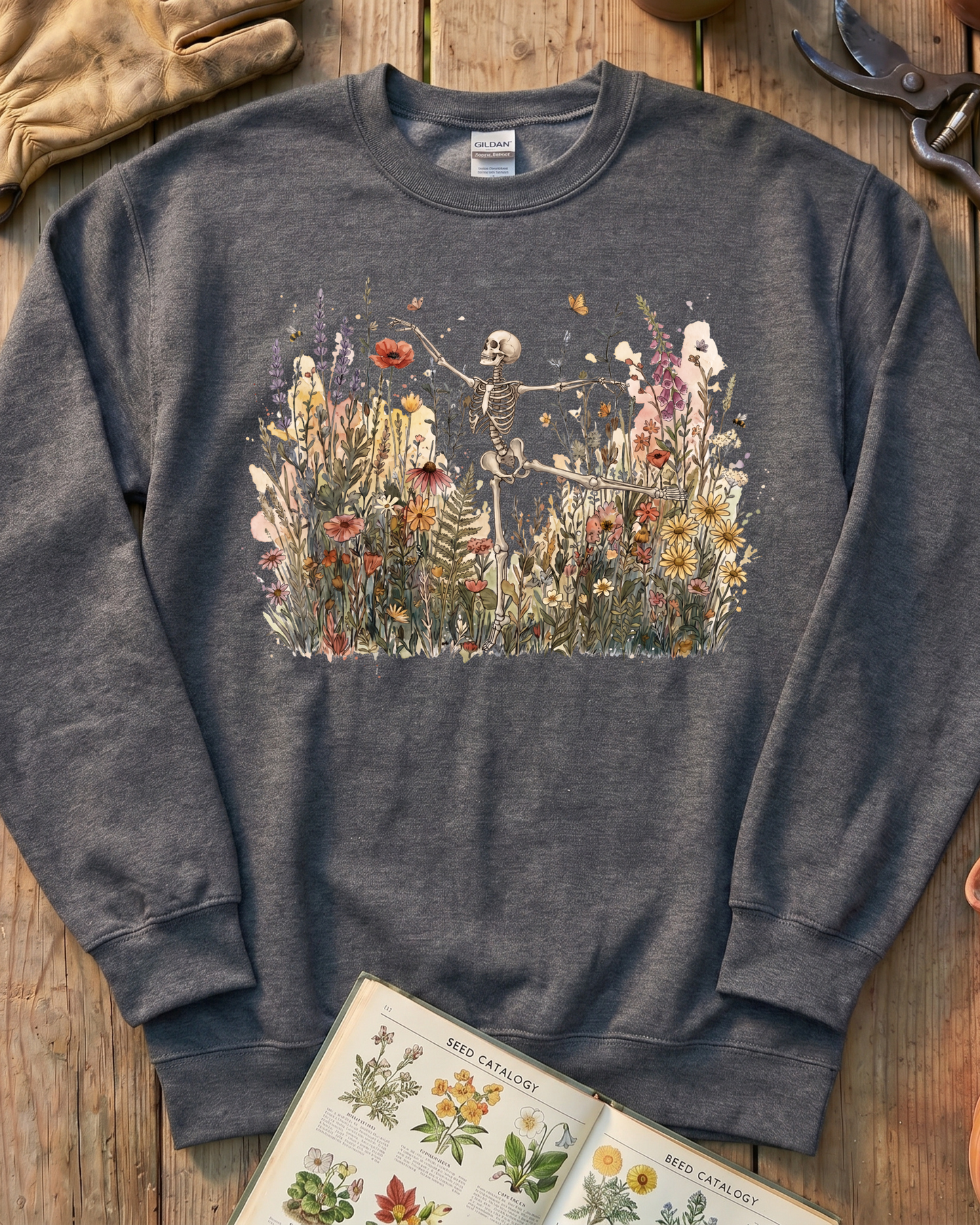 Botanical Skeleton Sweatshirt
