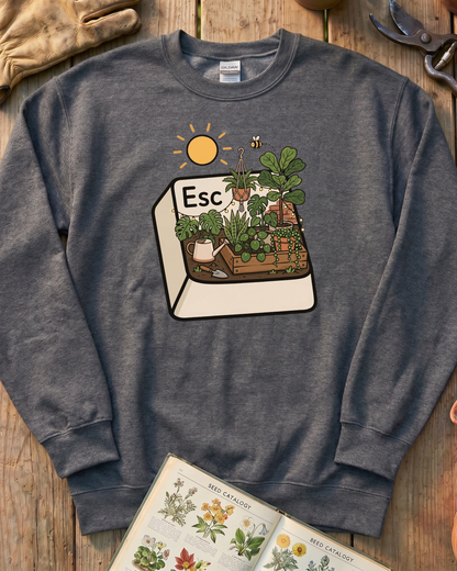 Plant Escape Mode Sweatshirt