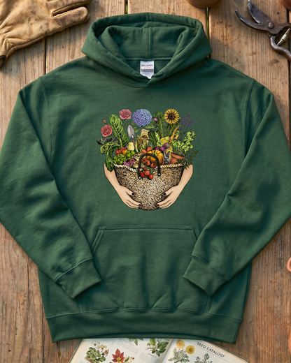 From Garden to Basket Hoodie