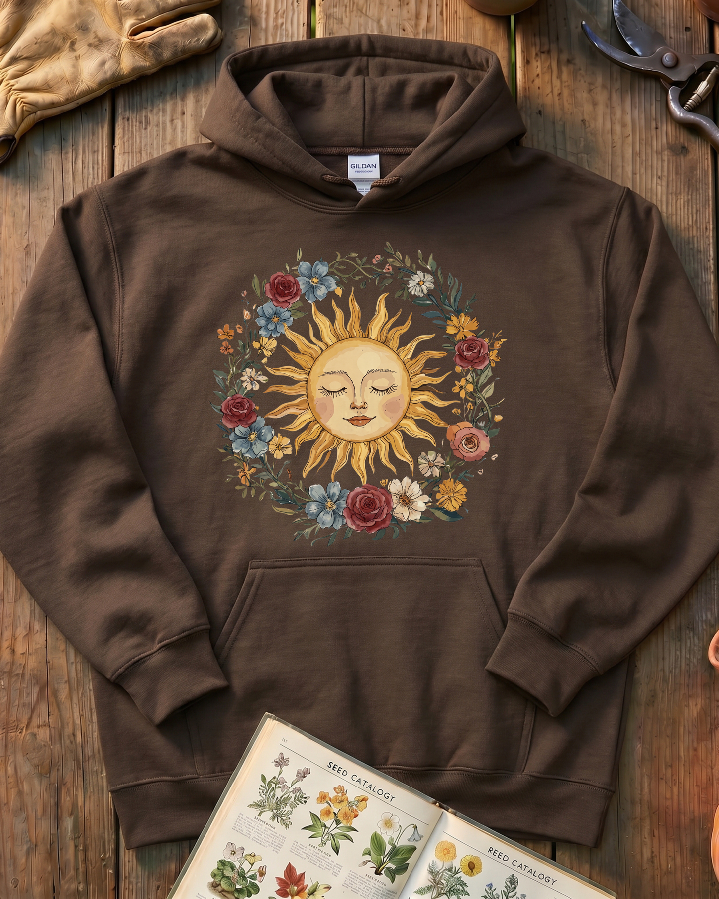 Floral Sun Hoodie
