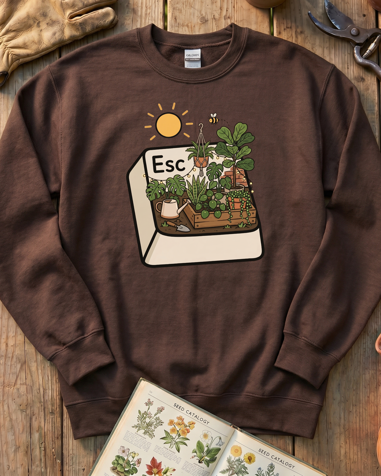 Plant Escape Mode Sweatshirt
