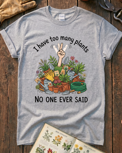 No One Ever Said Plant T-Shirt