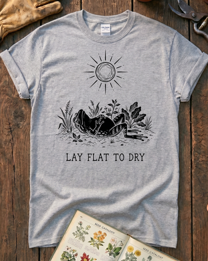 Lay Flat To Dry Frog T-Shirt