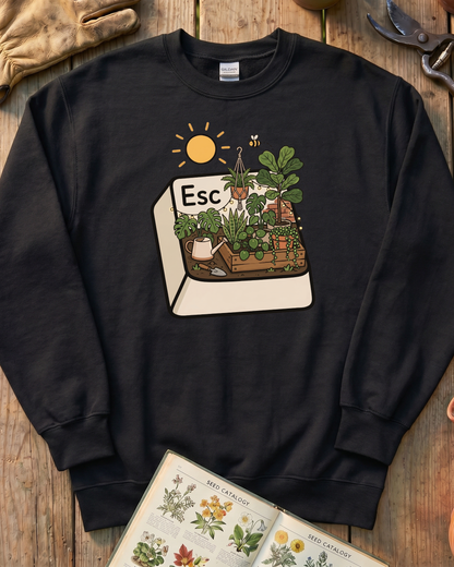 Plant Escape Mode Sweatshirt