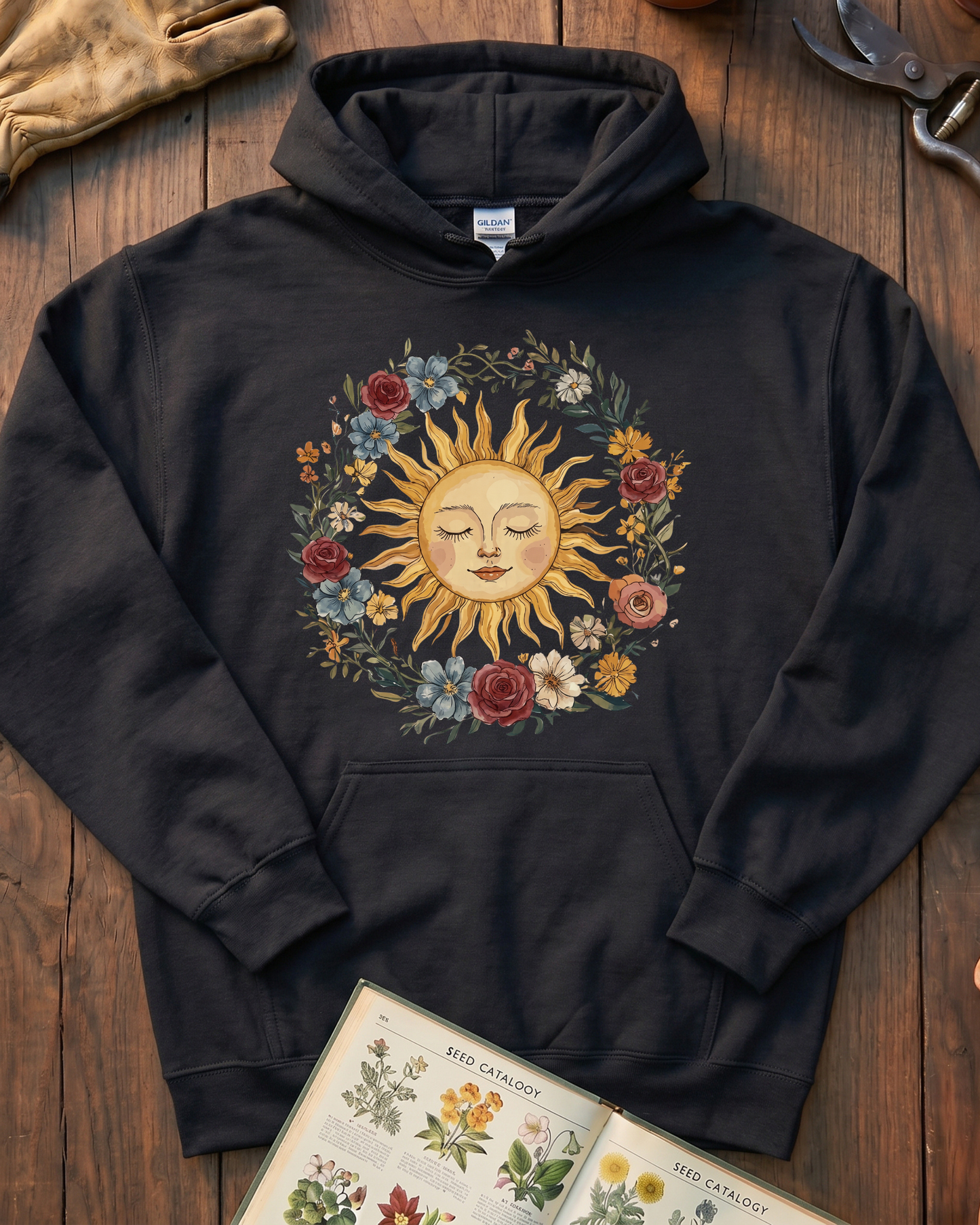 Floral Sun Hoodie