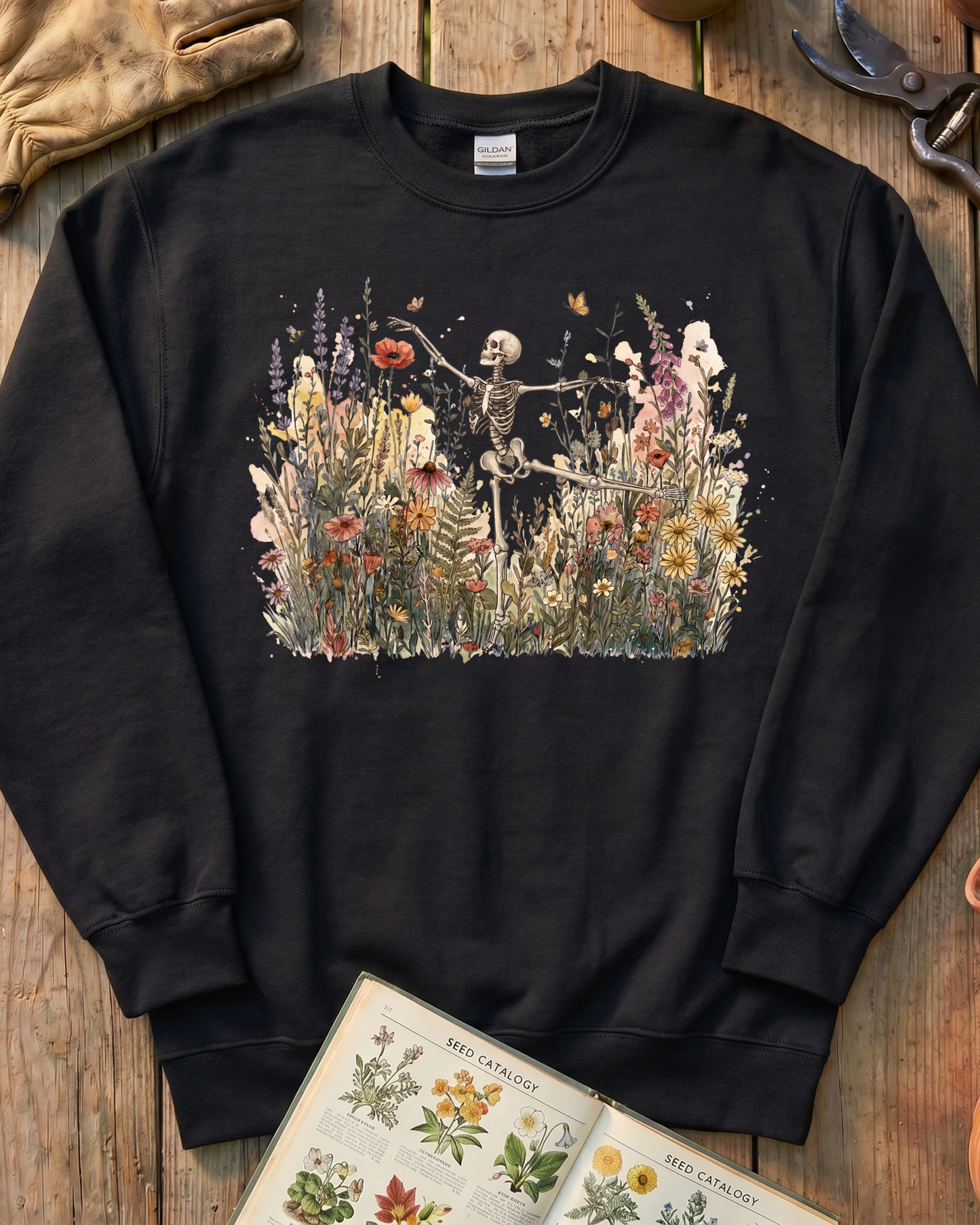 Botanical Skeleton Sweatshirt