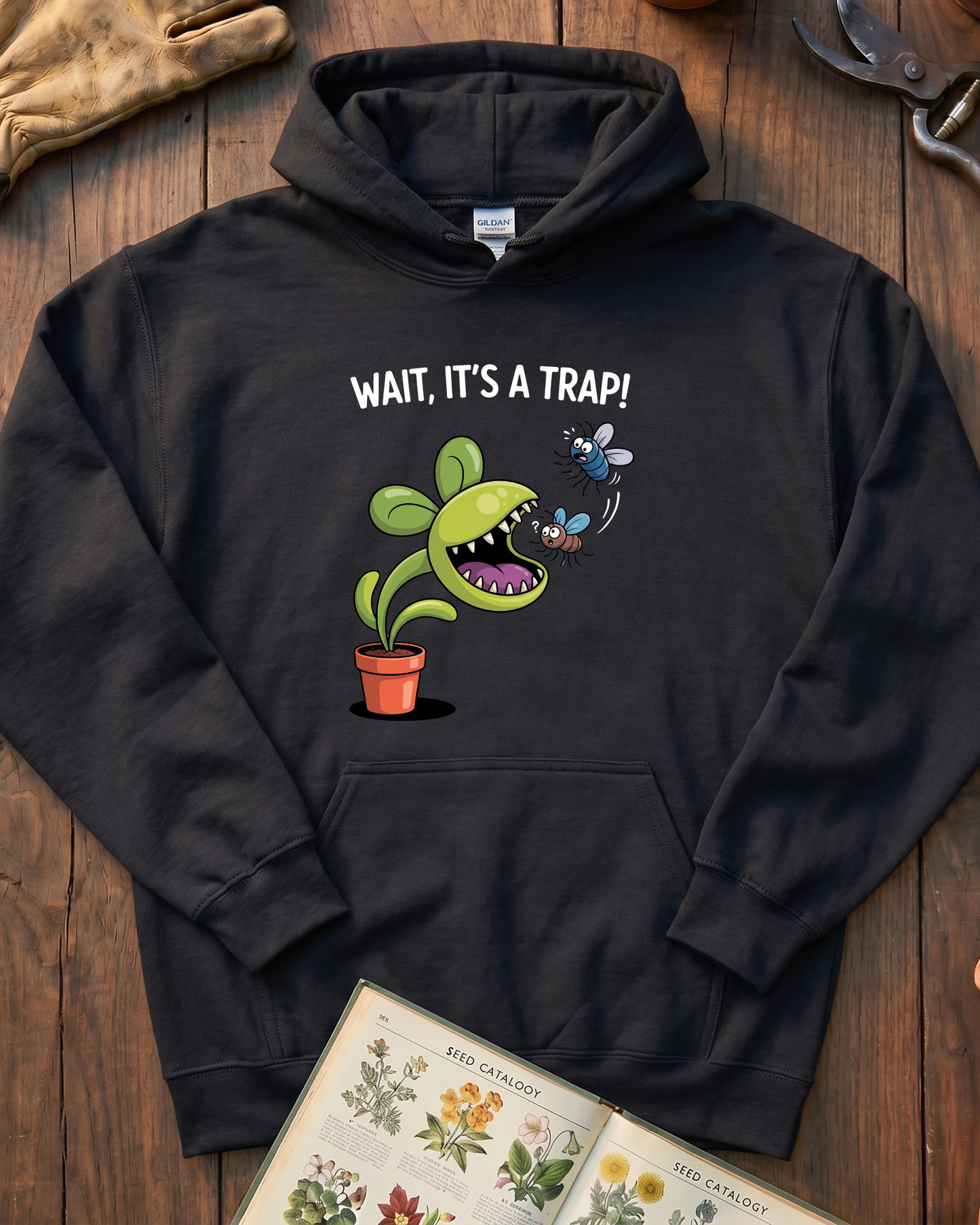 Funny Venus Flytrap Hoodie