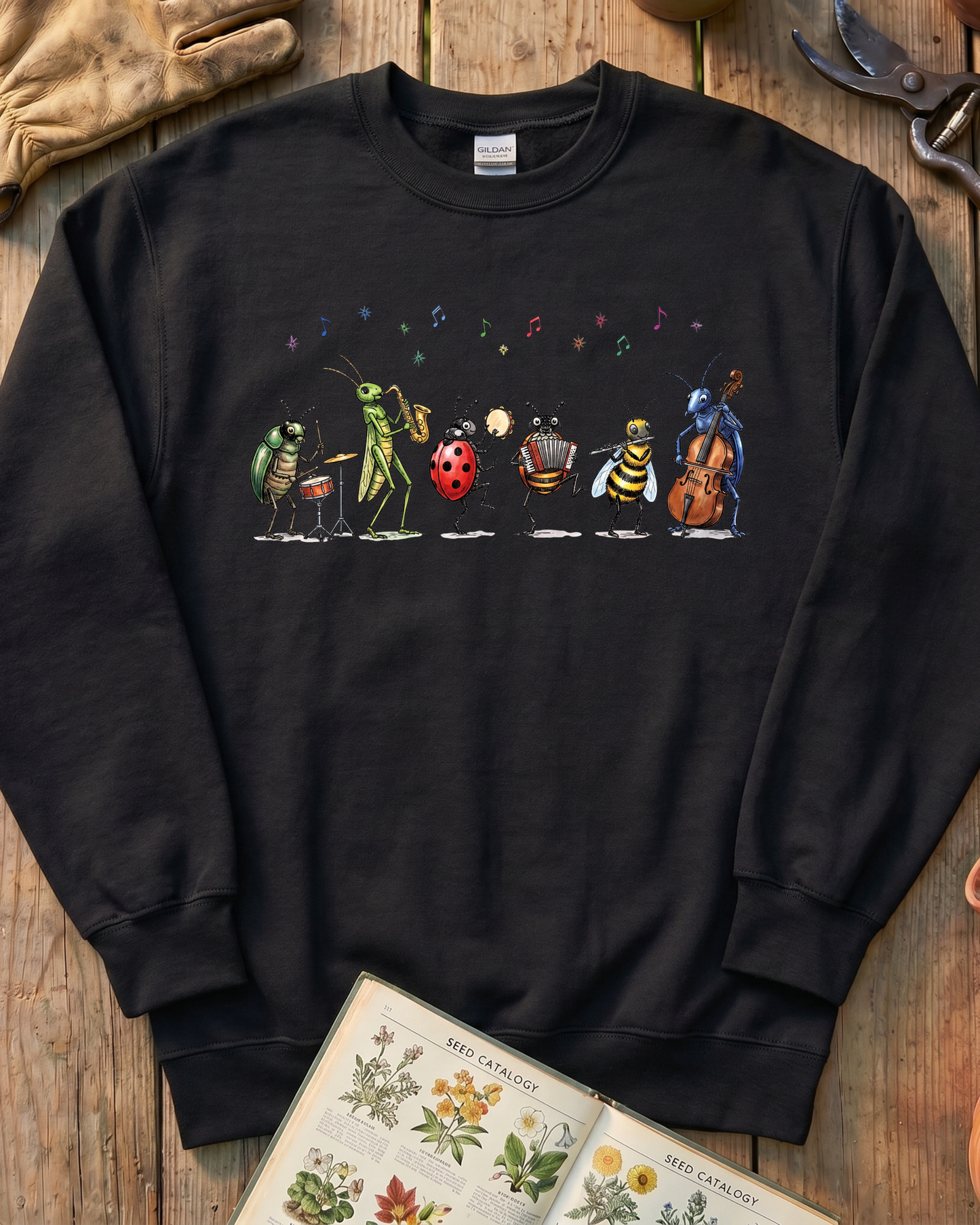 Garden Bug Orchestra Sweatshirt