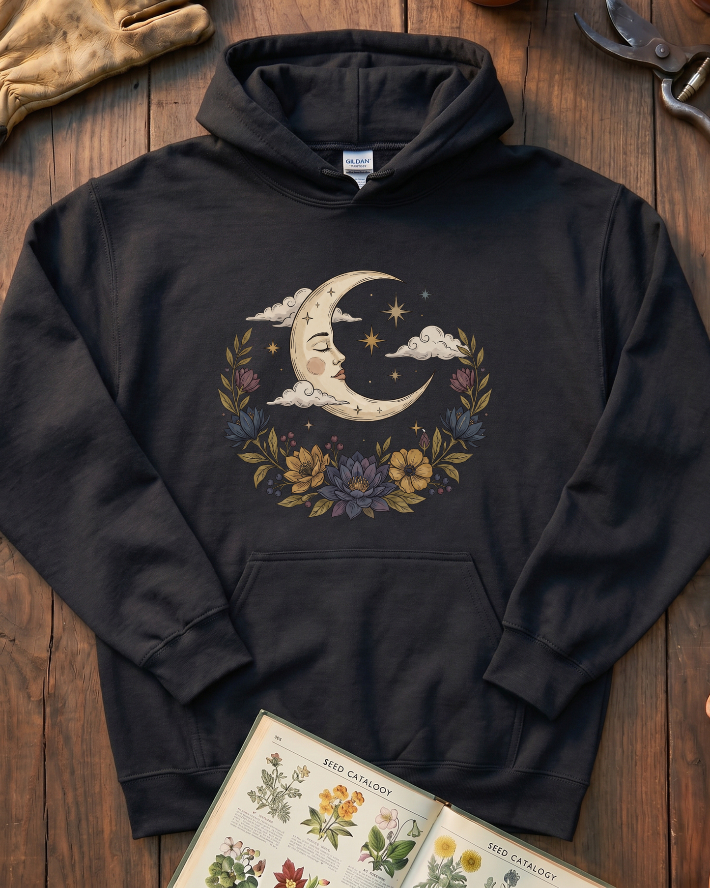 Moon Bloom Hoodie