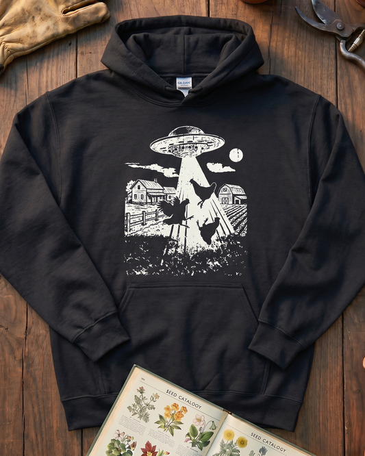UFO Chickens Hoodie