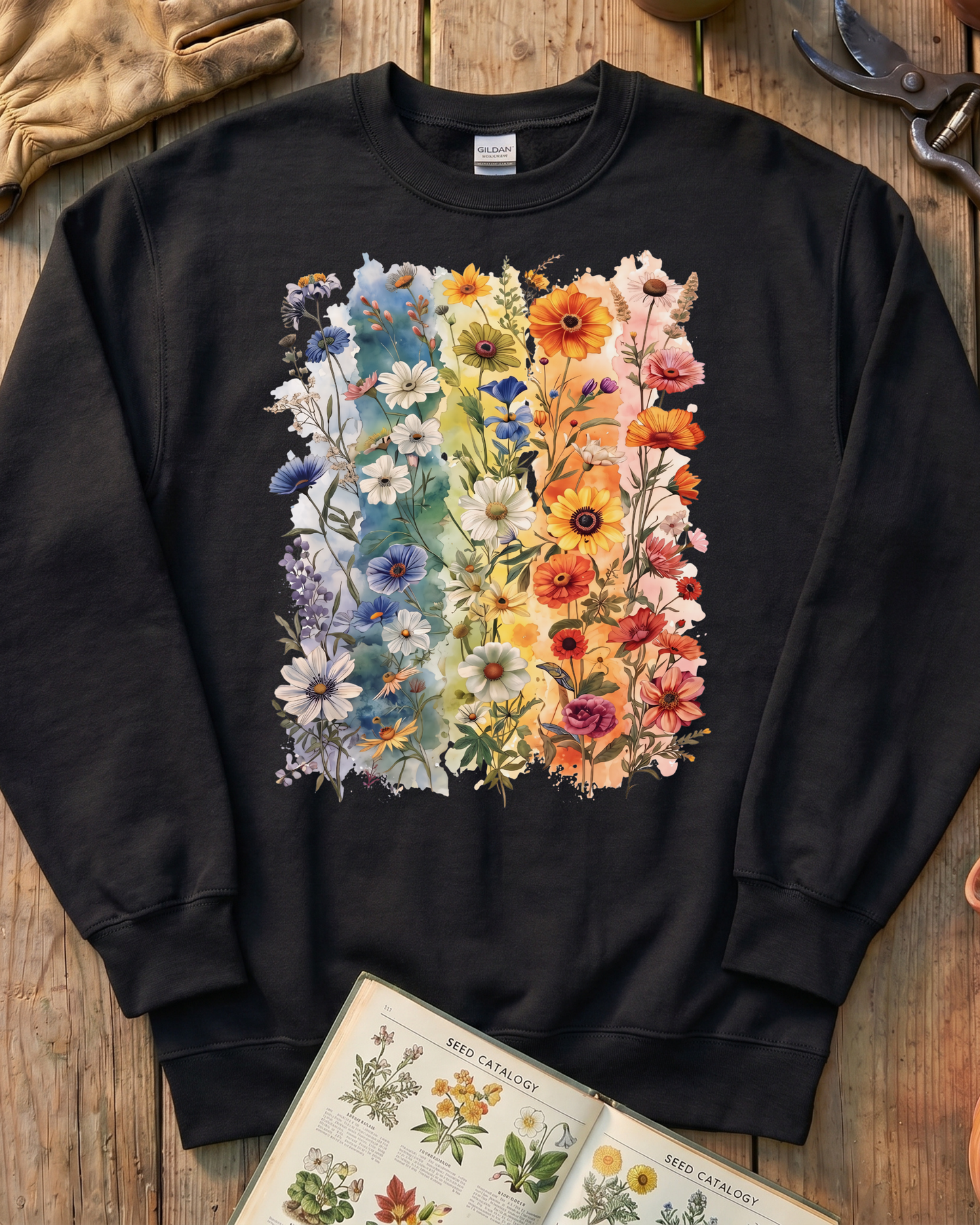 Wildflower Meadow Botanical Sweatshirt