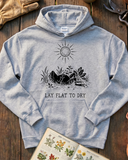Funny Frog Garden Hoodie