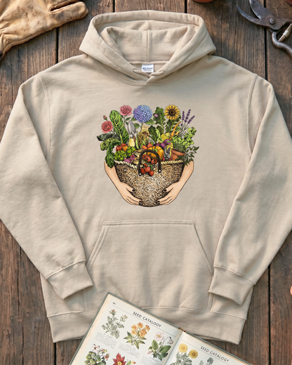 From Garden to Basket Hoodie