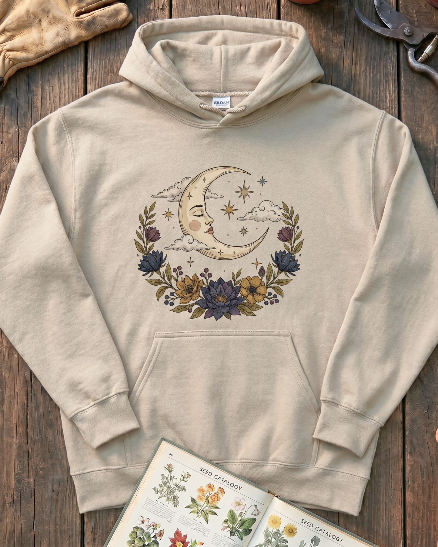 Moon Bloom Hoodie