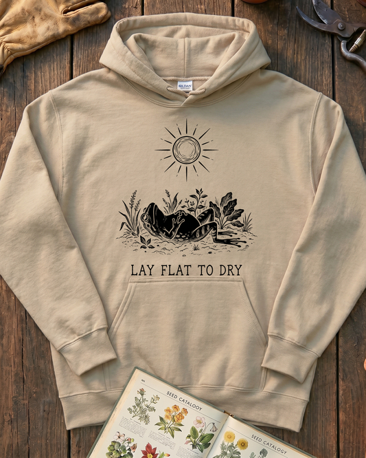 Funny Frog Garden Hoodie