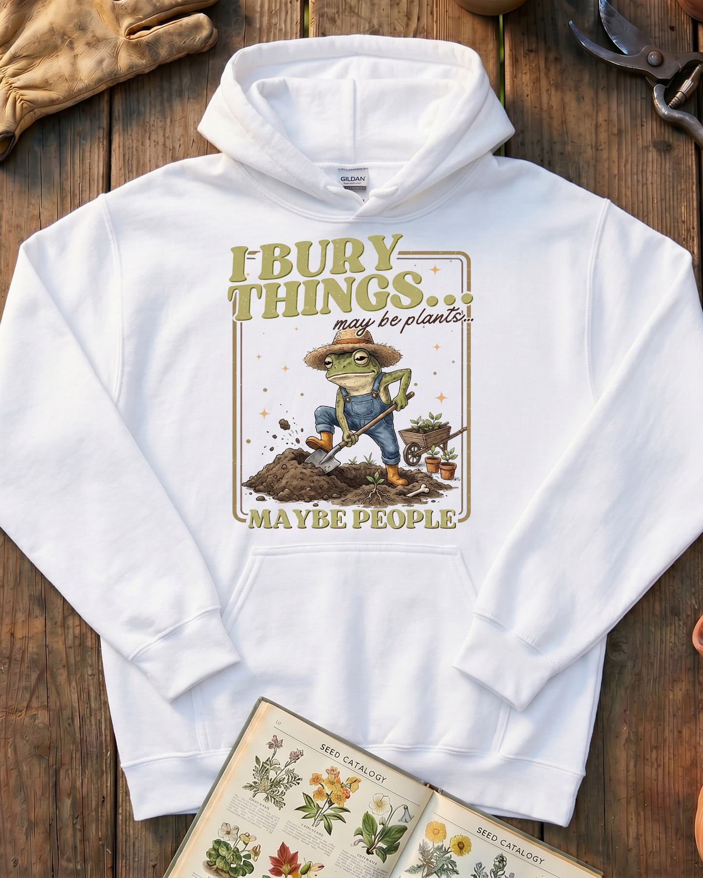 Dark Humor Gardener Hoodie