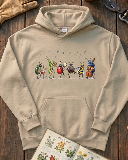 Bee Ladybug Music Hoodie