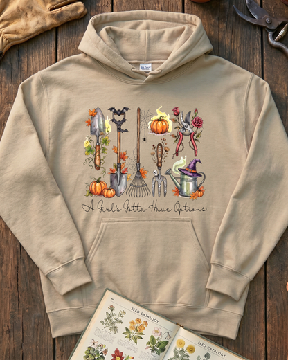 Garden Girl Halloween Hoodie