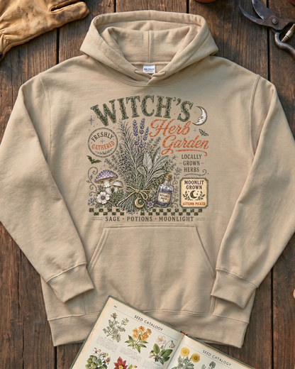 Sage Potions Moonlight Garden Hoodie