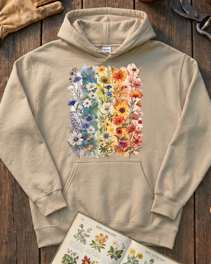 Wildflower Meadow Botanical Hoodie