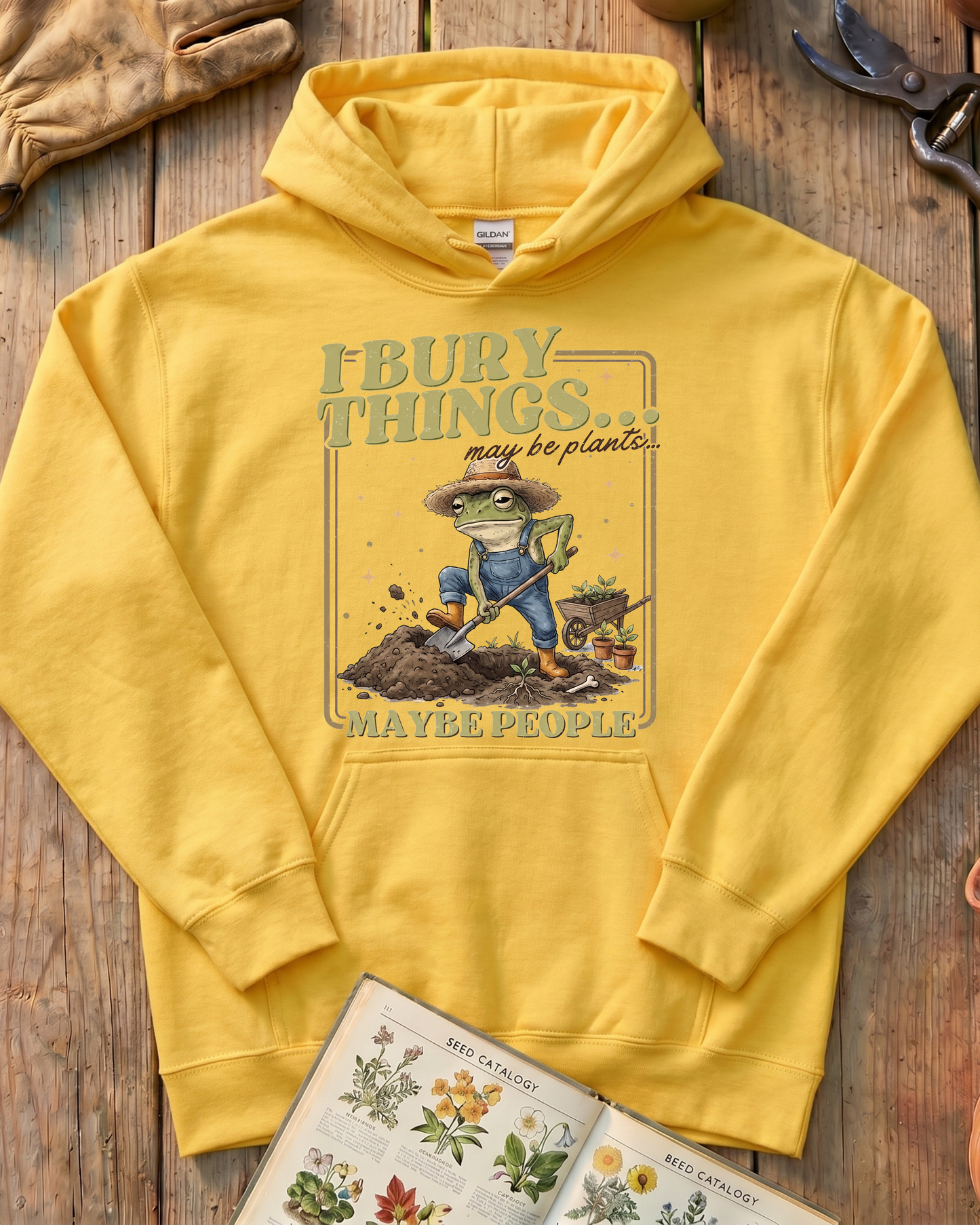 Dark Humor Gardener Hoodie