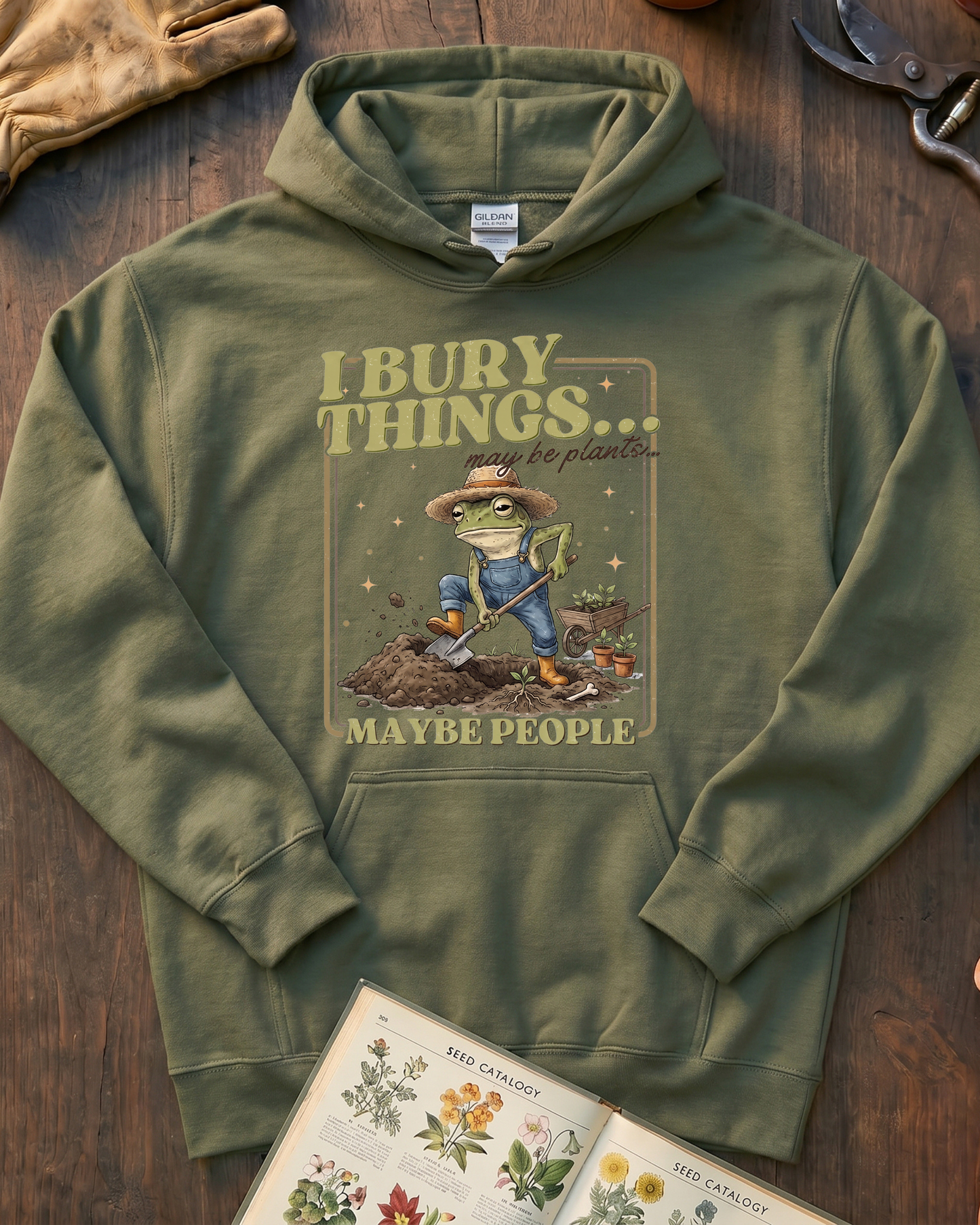 Dark Humor Gardener Hoodie