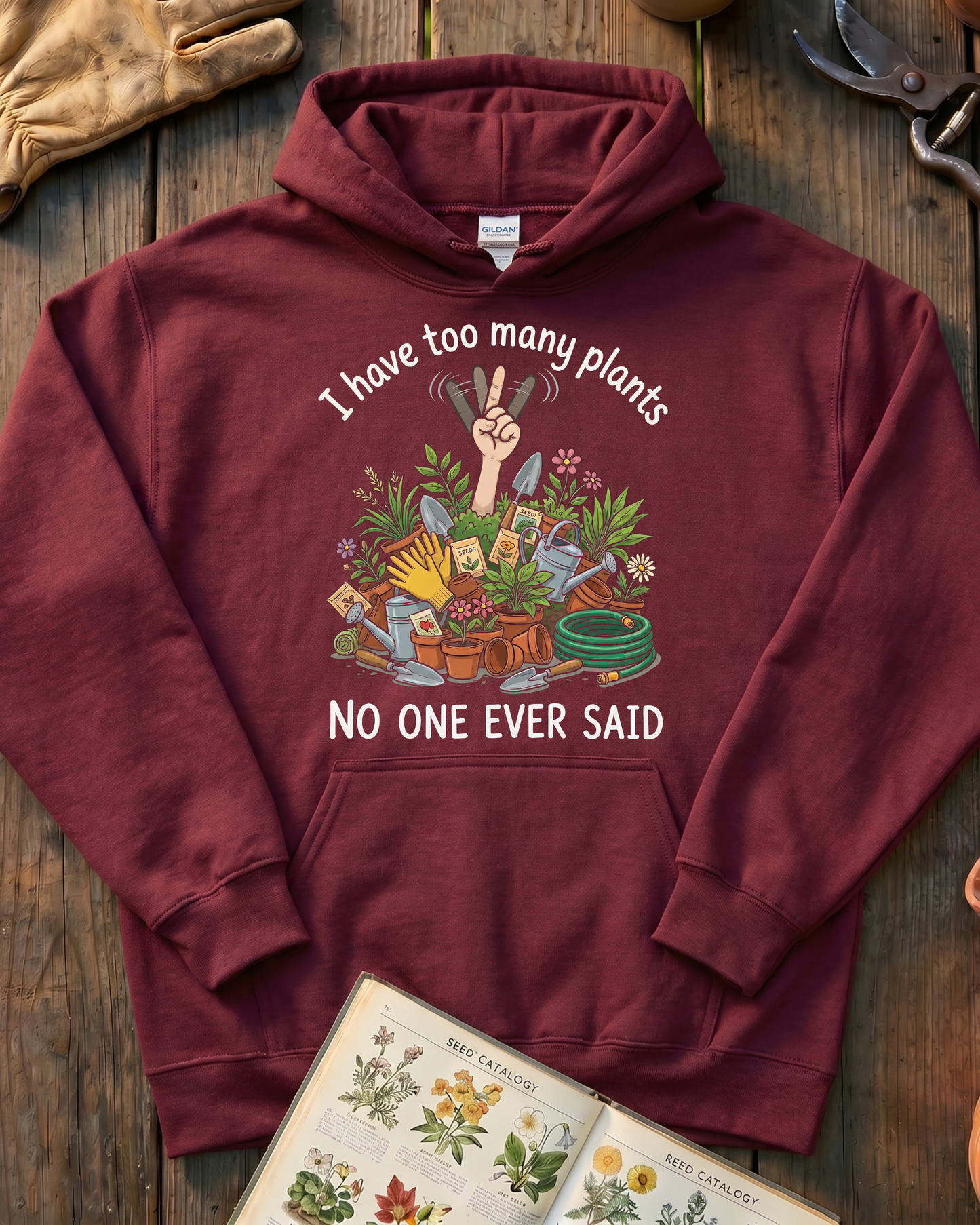 Plant Addict Garden Hoodie