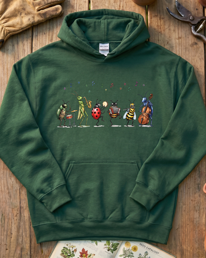 Bee Ladybug Music Hoodie