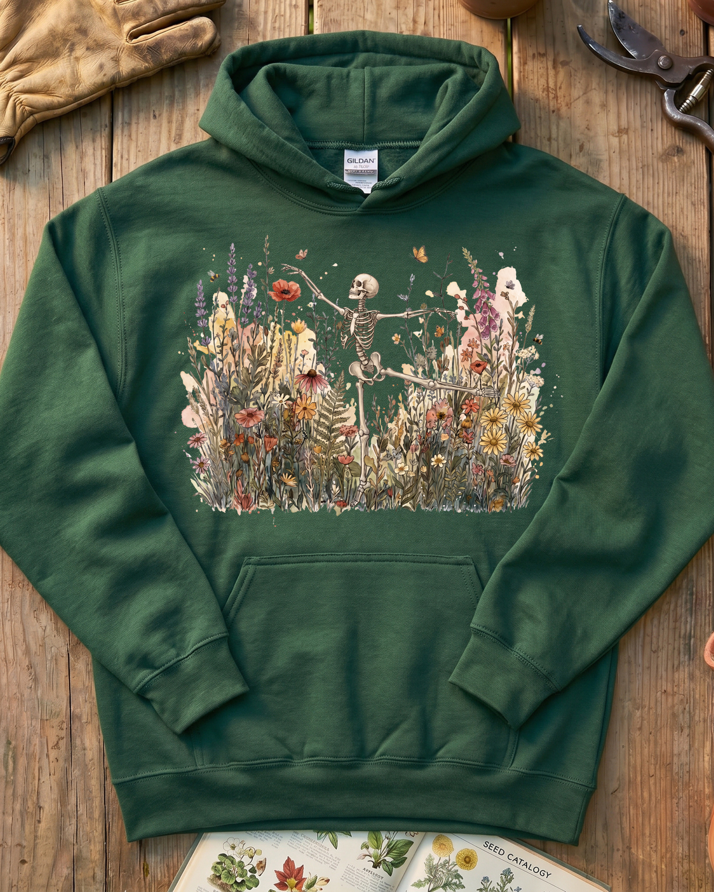 Spooky Wildflower Hoodie