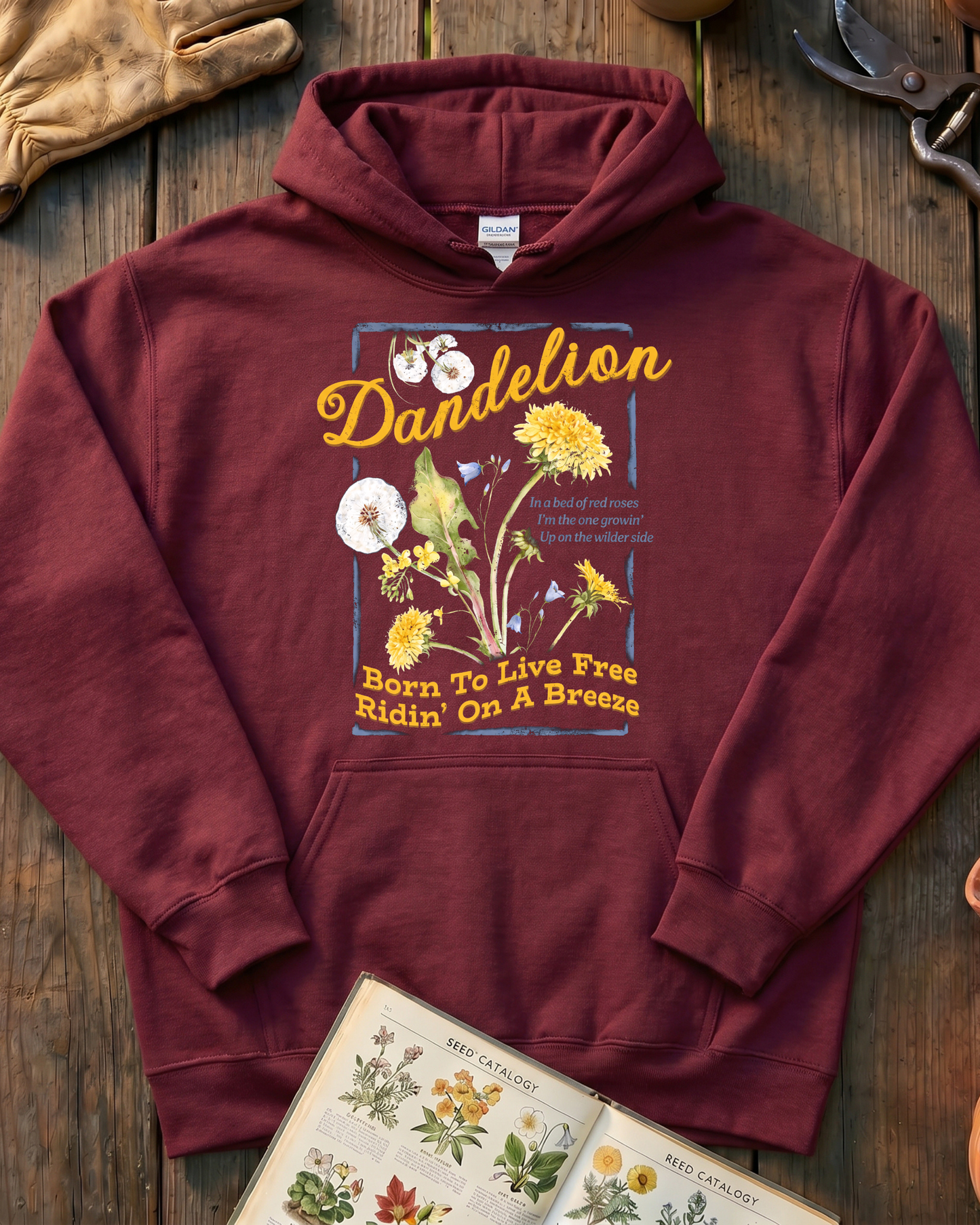 Dandelion Wildflower Soul Hoodie