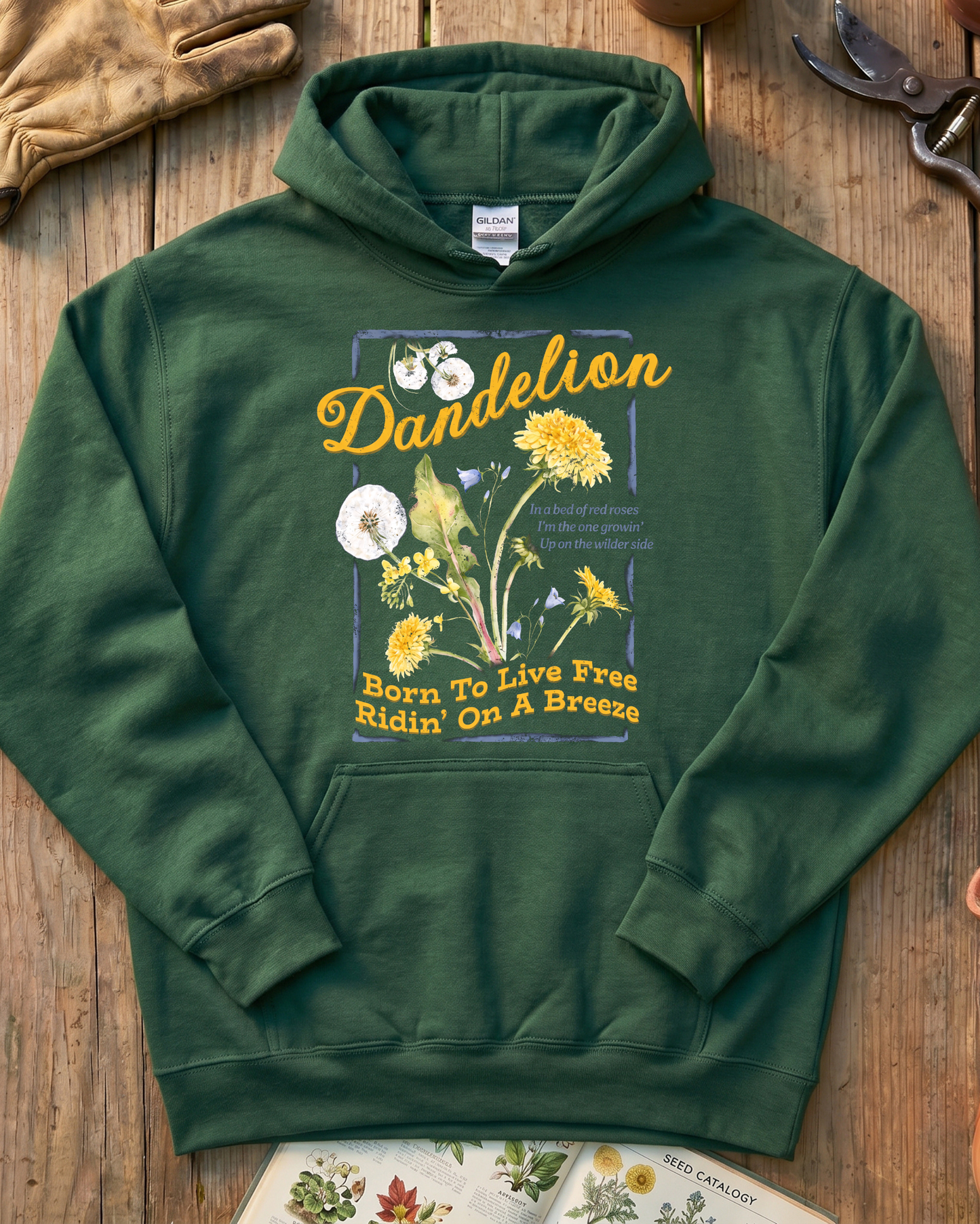 Dandelion Wildflower Soul Hoodie