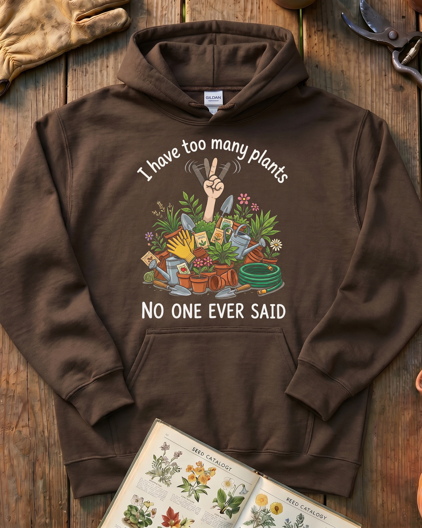 Plant Addict Garden Hoodie