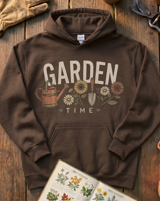Vintage Garden Tools Hoodie