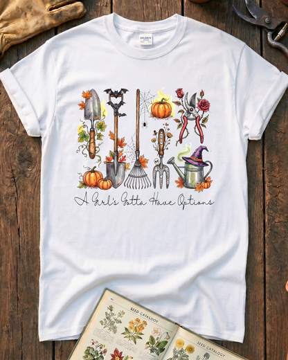 Halloween Garden Tools T-Shirt