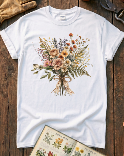 Floral Bouquet Botanical T-Shirt
