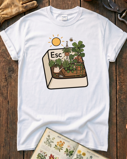 Escape Into Plants T-Shirt
