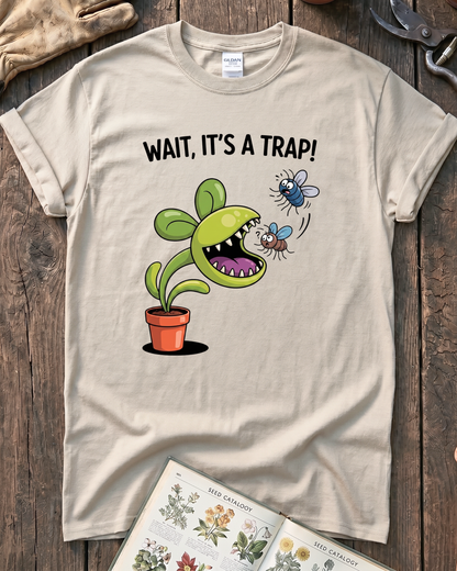Funny Venus Flytrap T‑Shirt
