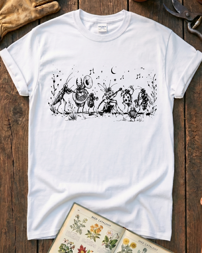 Garden Bug Band T-Shirt