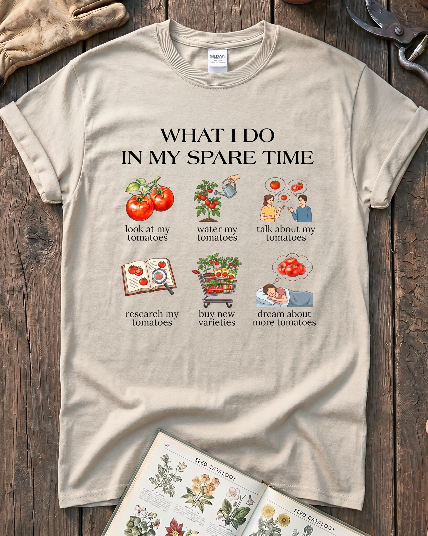 Gardening Tomato Lover T‑Shirt