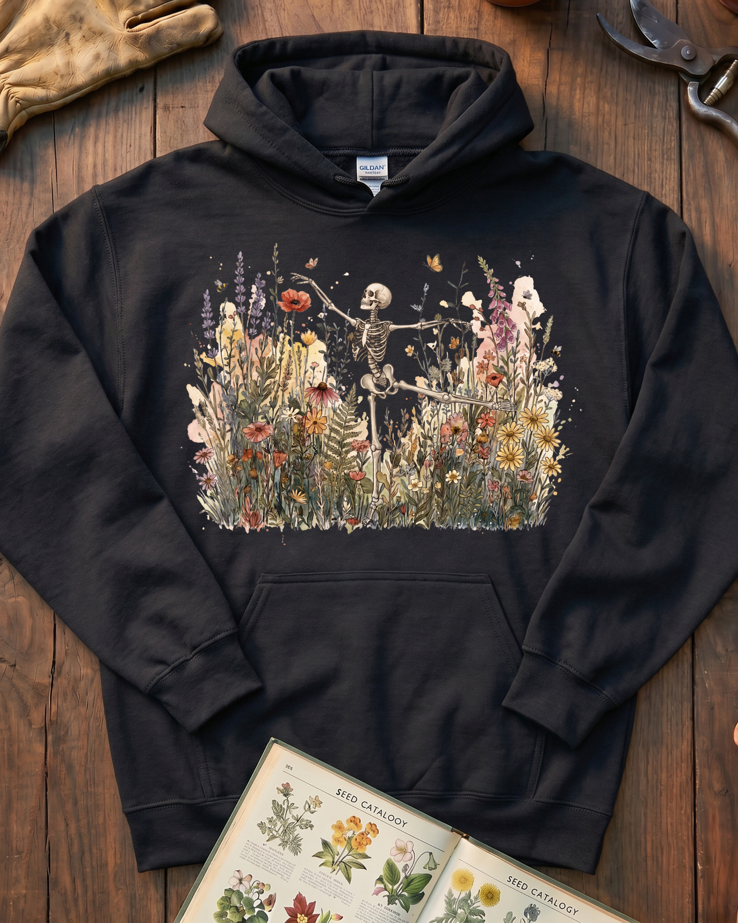 Spooky Wildflower Hoodie