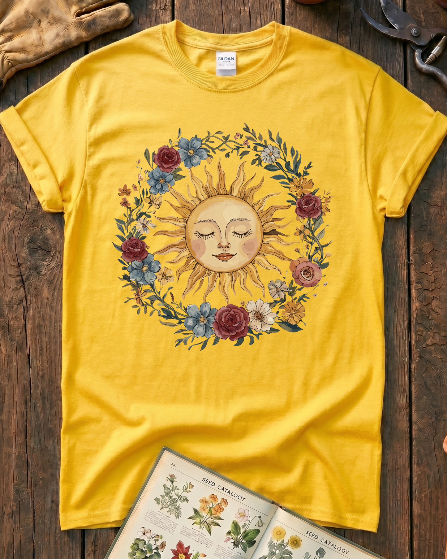 Floral Sun T‑Shirt